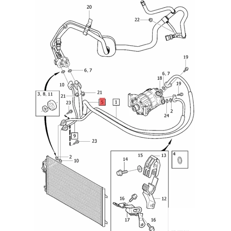 31436536 Hose XC 70