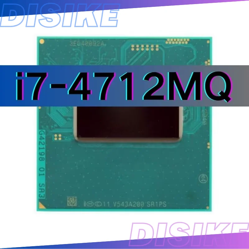 Core i7-4712MQ i7 4712MQ SR1PS 2.3 GHz Quad Core Eight Thread 6M 37W Socket G3 / rPGA946B