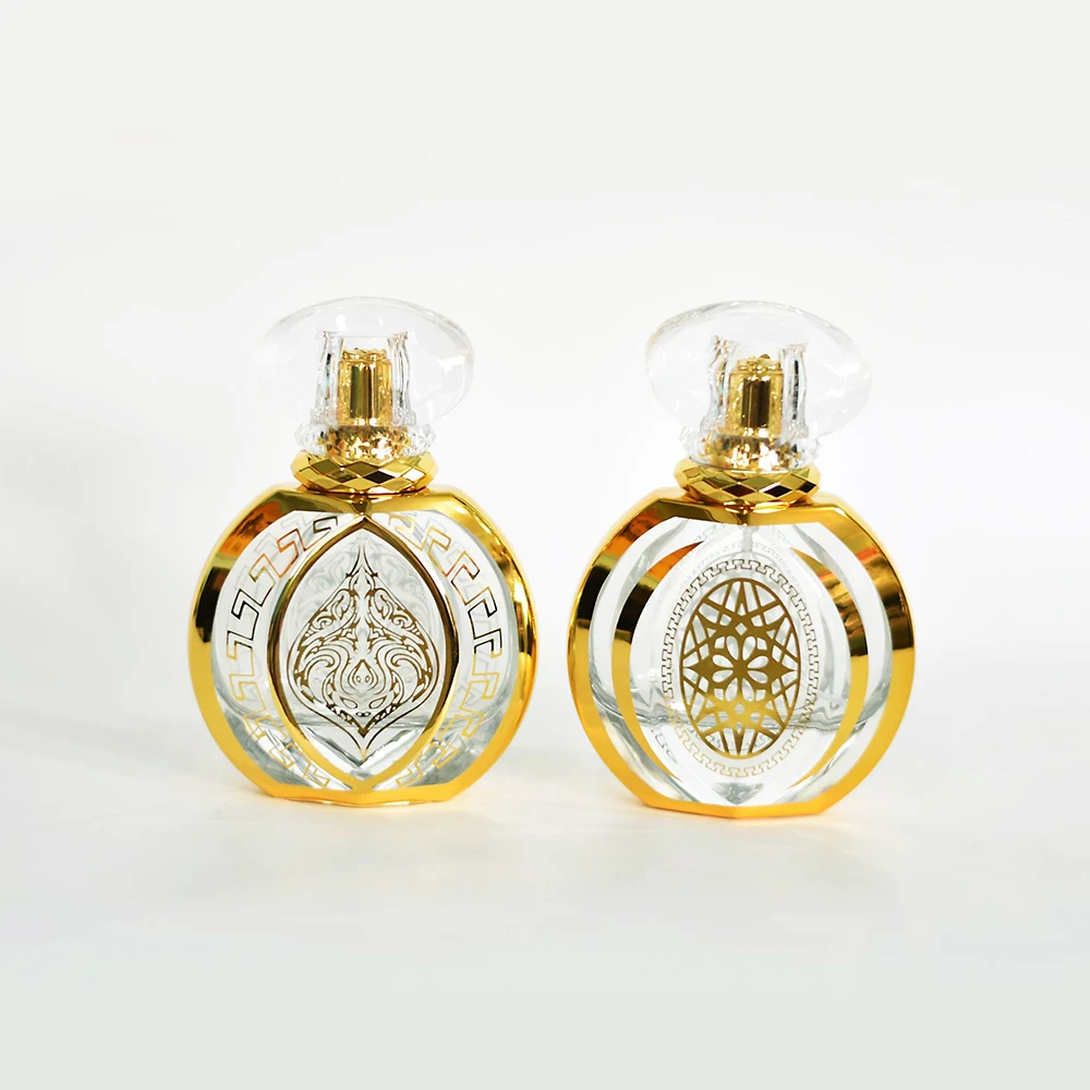50ml Subpackage Perfume Spray Bottle Cosmetic Liquid Containers Refillable Travel Use Portable Perfume Subpackage Spray Bottle