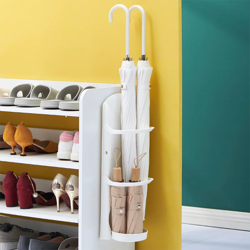 

Household umbrella storage rack Wall-mounted door umbrella artifact storage rack Nordic creative commercial umbrella rack