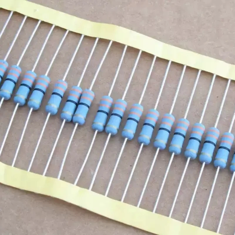Japanese KOA 1W 2W 33R resistor with thick copper feet and metal oxide film MO1CT52R330J