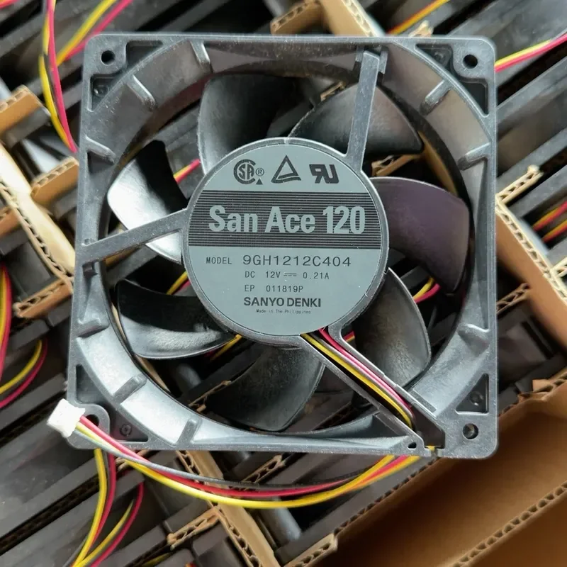 New Original for Sanyo San Ace 120mm Cooling Fan High Performance Quiet Operation Durable Design for Computer Server