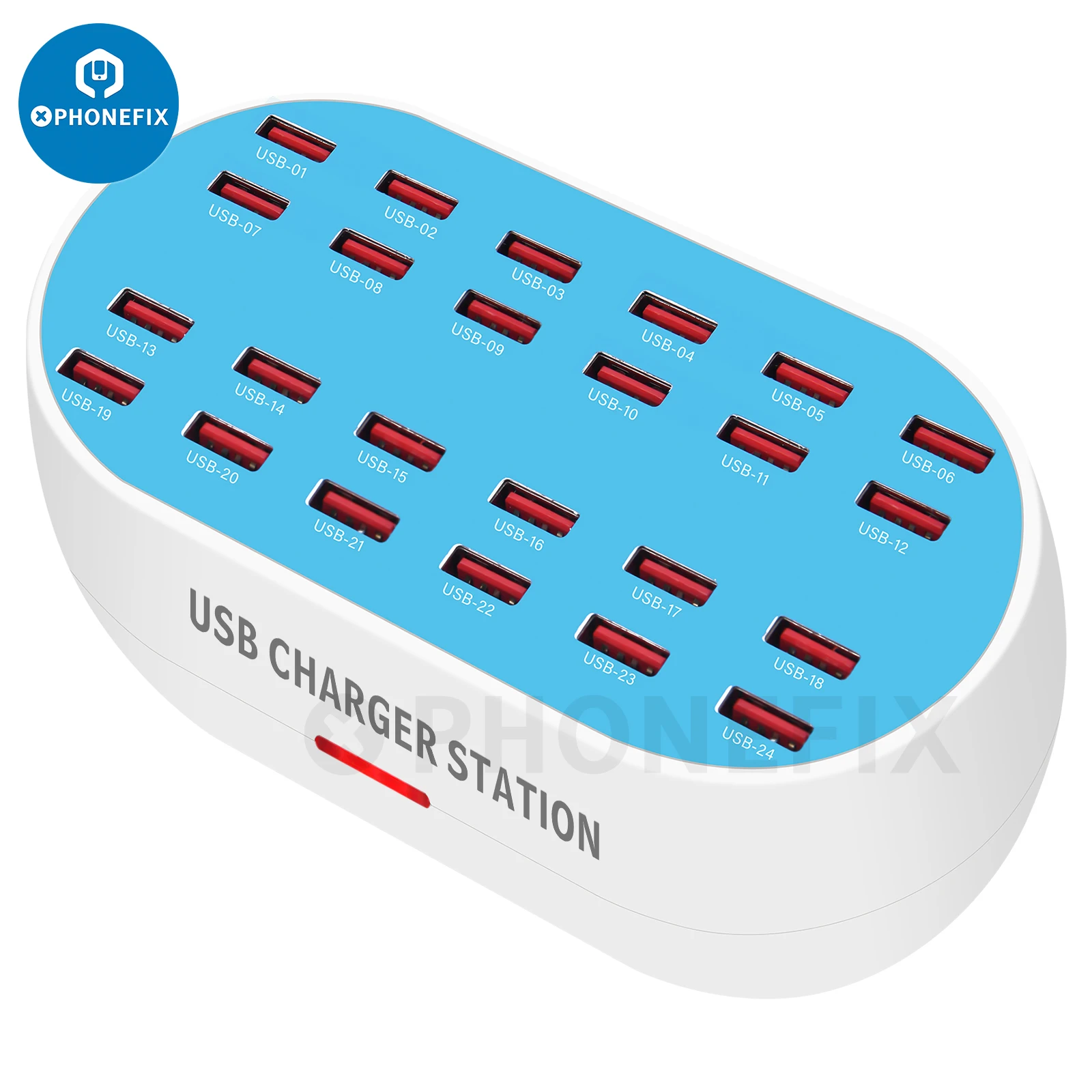 160W USB Đa Năng Sạc 30-Cổng USB Sạc Nhanh Ga Đa Năng Carregador Portatil Cho iPhone Ipad PC Samsung máy Đọc Sách Kindle Android