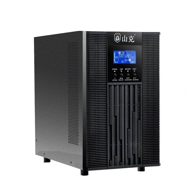 Shanker SC6KS แหล่งจ่ายไฟสำรอง SC10KS Ups 6KVA/4800W/10KVA/8KW แรงดันไฟฟ้าที่มั่นคงเครื่องที่ไม่มีแบตเตอรี่