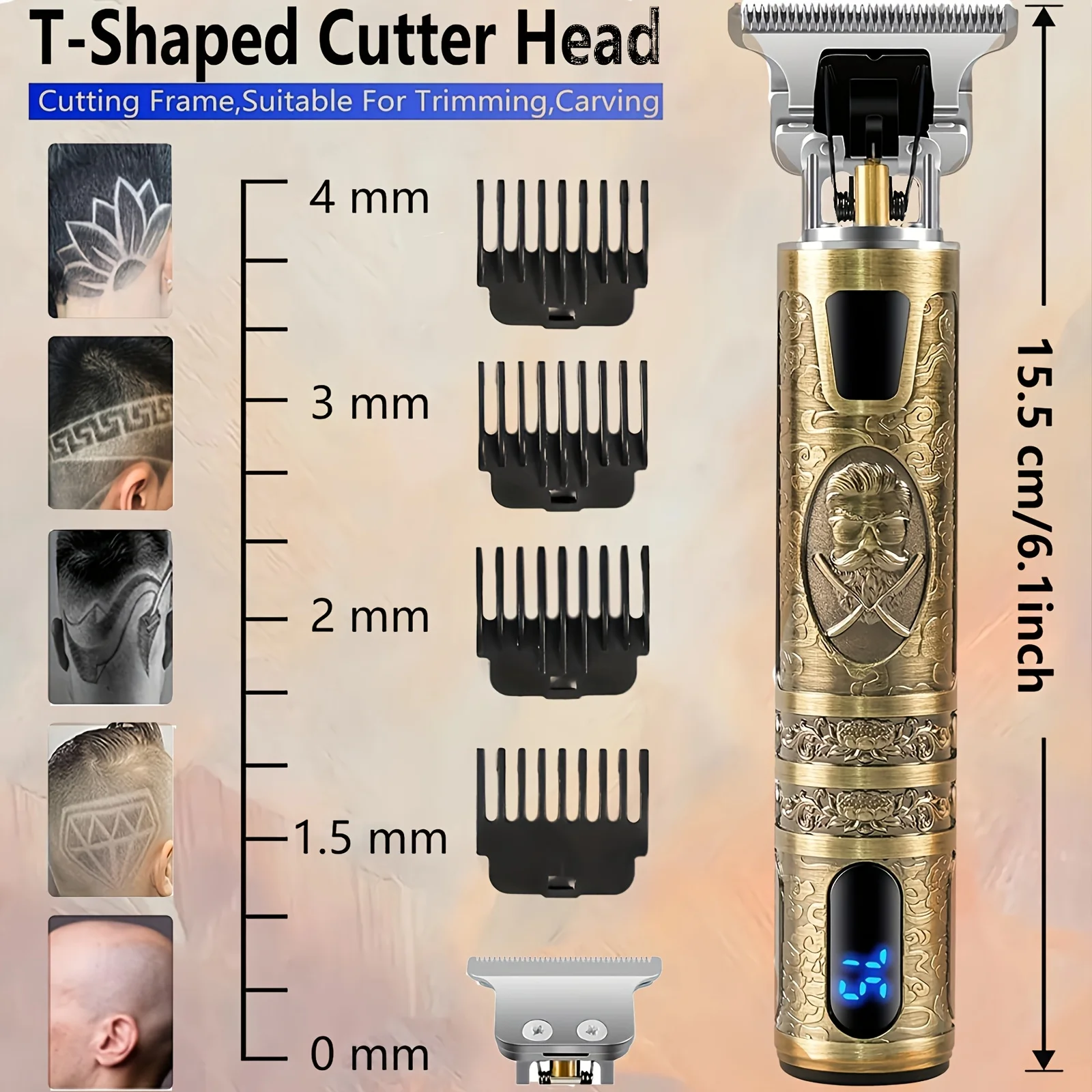 電動/コードレスヘアクリッパー&ビアードトリマー、LCDスク - Men'S Grooming Guide のレビューと価格