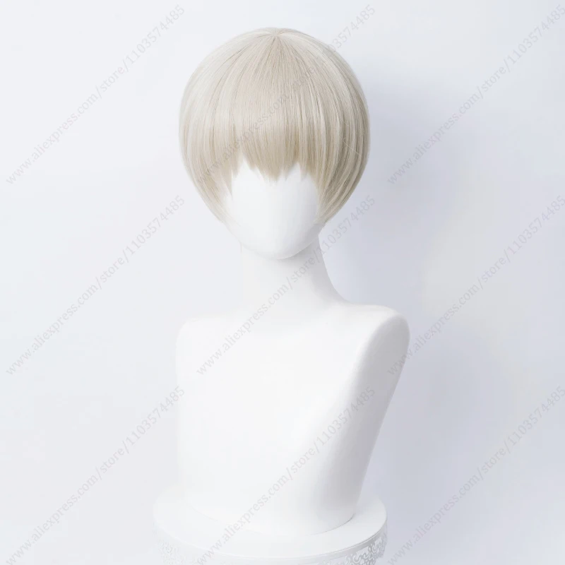 Inumaki Toge Cosplay Wig 28cm Short Man Hair Anime Halloween  Heat Resistant Synthetic Wigs