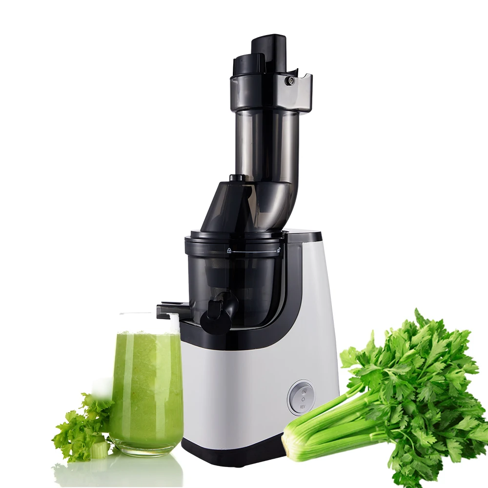 Big mouth Low speed high yields rate hydraulic slow cold press masticating juicer