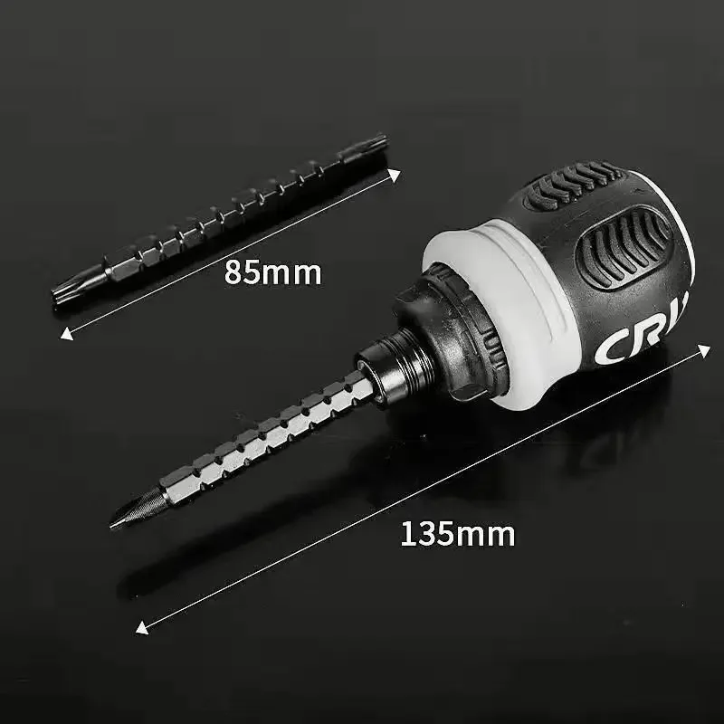 Mini Ratchet Screwdriver Magnetic Phillips Slotted Labor Saving Construction Hand Tools Reversing Screwdriver Industrial Driver