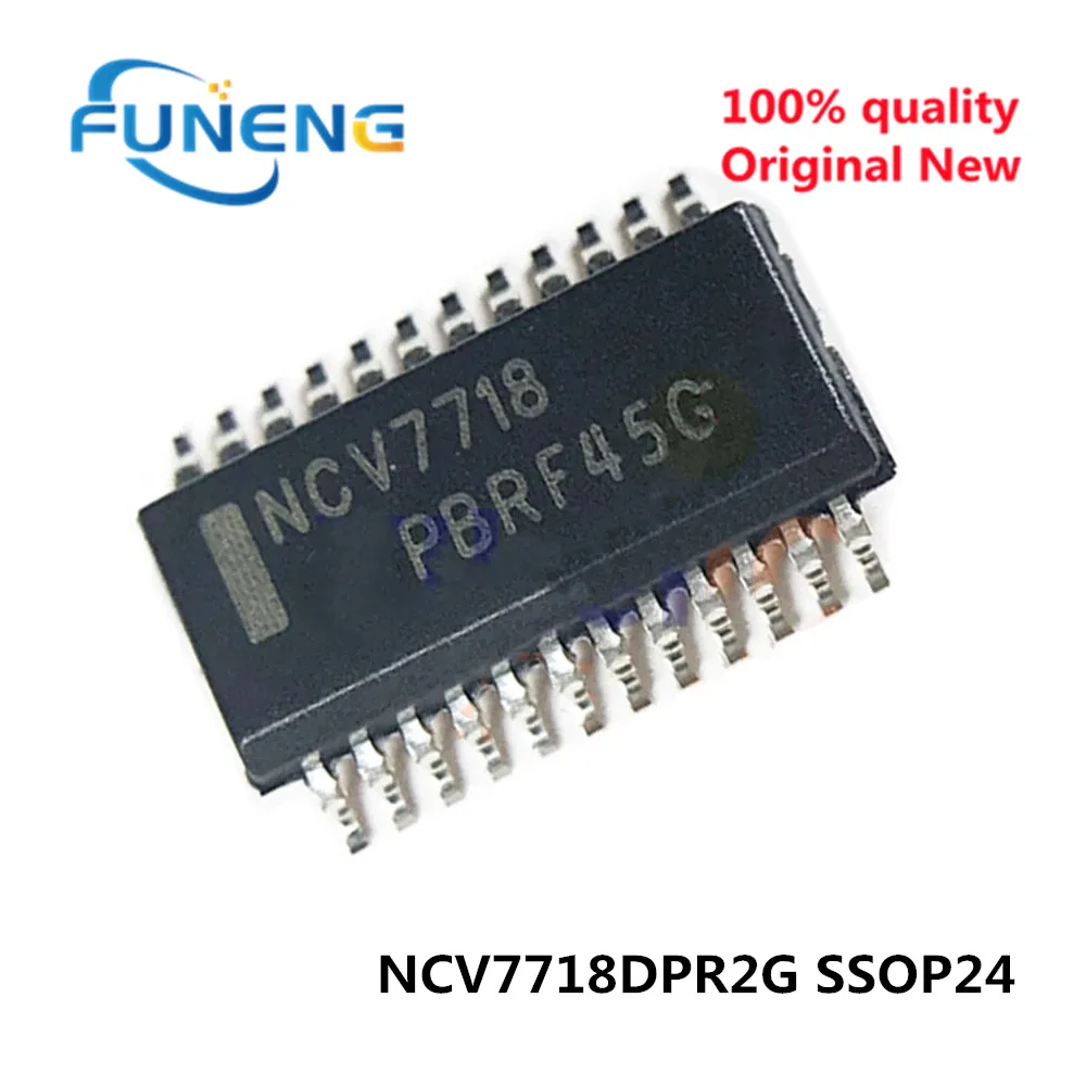 10PCS 100% NEW NCV7718 NCV7718DPR2G SSOP24