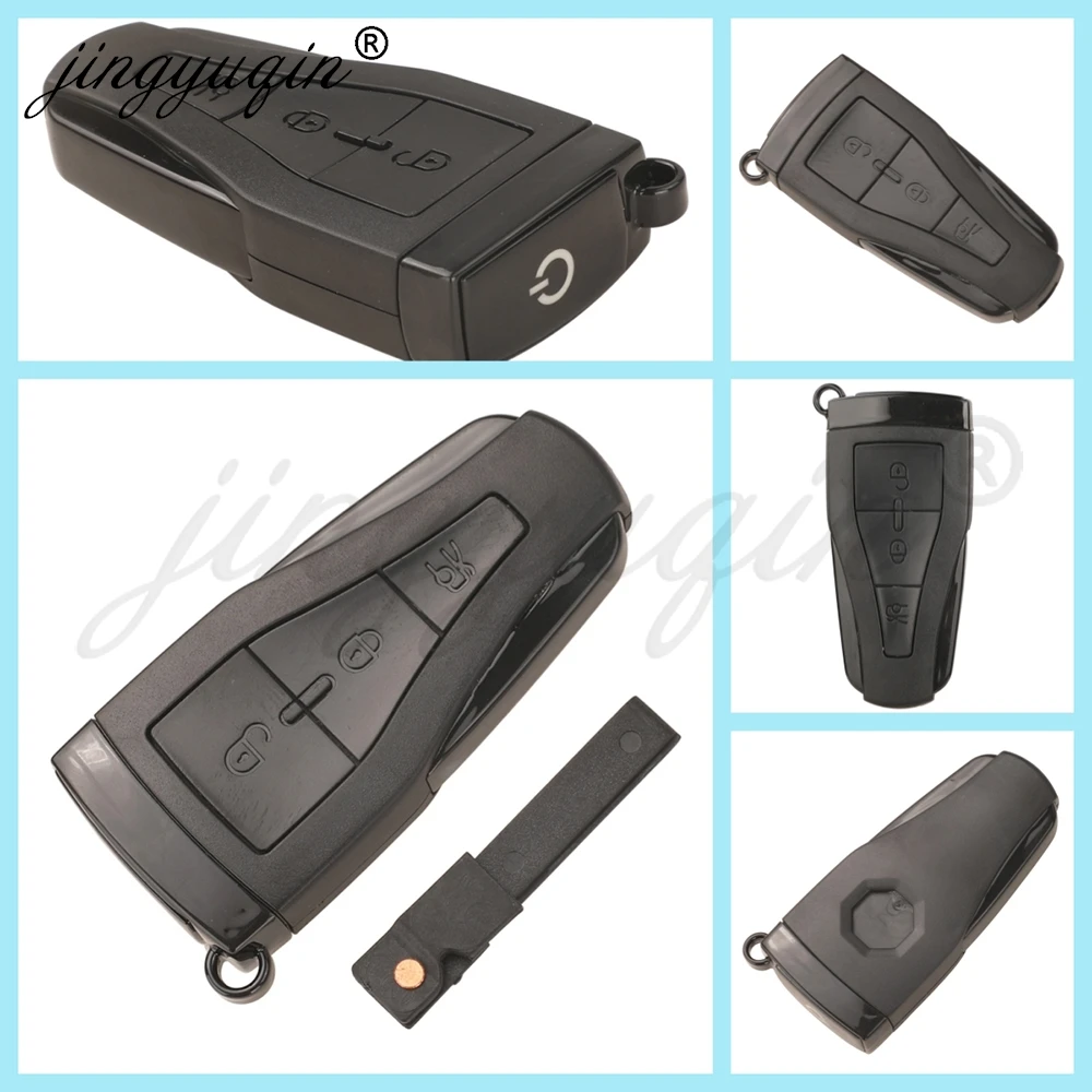 jingyuqin Schlüsselgehäuse für schlüssellose Smart-Fernbedienungen für MG ZX ZS EZS RX3 RX5 i6 i5 HS MG3 MG6 MG5 RX8 T60 ZTS Morris Garage ROEWE – Detail 5
