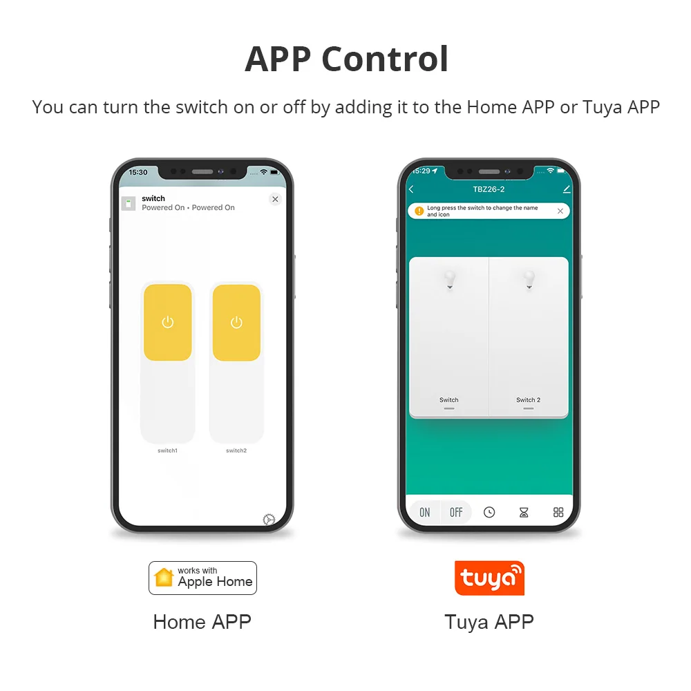 Yagusmart Tuya Zigbee Wall Light Switch Homekit Neutral Required Zemismart Zigbee Smart Home Switches Alexa Google Home Control
