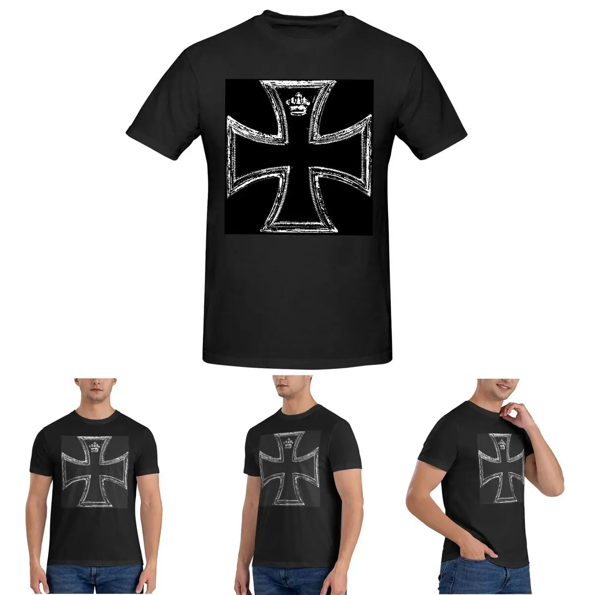 

Футболка West Coast Iron Cross Choppers для мужчин, хлопковые футболки больших размеров, мужские футболки с коротким круглым вырезом, летняя одежда, топы S-6XL