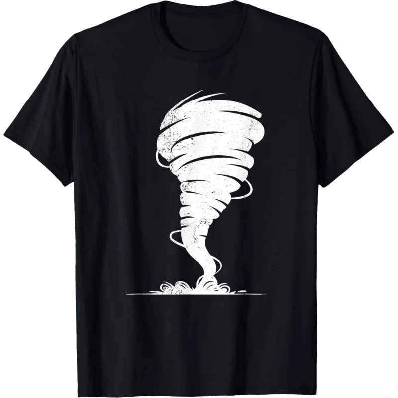 New retro fun tornado, hurricane, weather chaser, horror clothing T-shirt