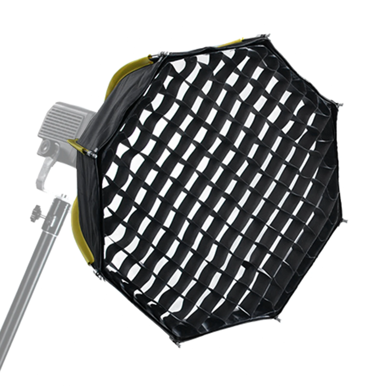 NiceFoto 20in Mini Octagonal Softbox with Removeable Diffuser Cloth  Storage Bag for Mini  Mount LED Video Lights