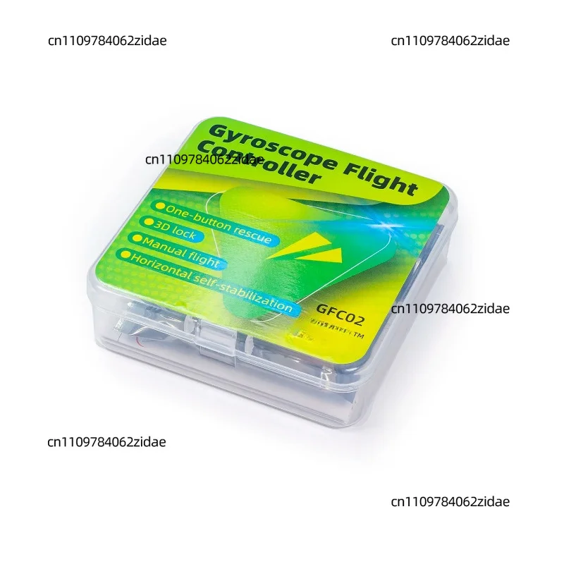 For DWhobby Fixed Wing Flight Controller Built-in Gyro One-key Self-stabilization RC Airplane