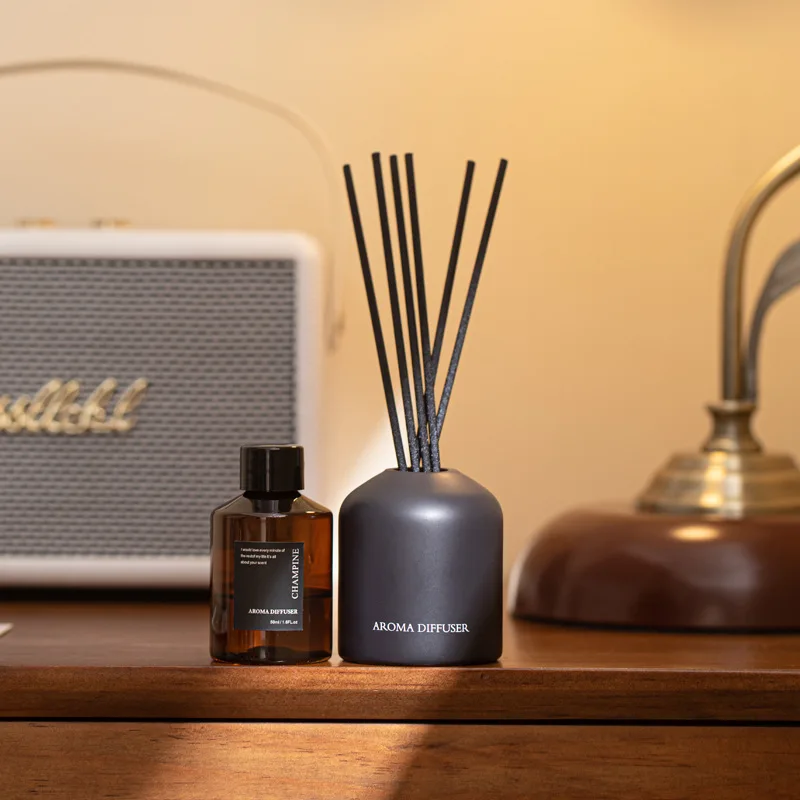 Reed Diffuser Set of 3 Pack,50ML Scented Oil Diffuser with 5 Sticks,Home Fragrance Reed Diffuser for Bedroom Bathroom Office