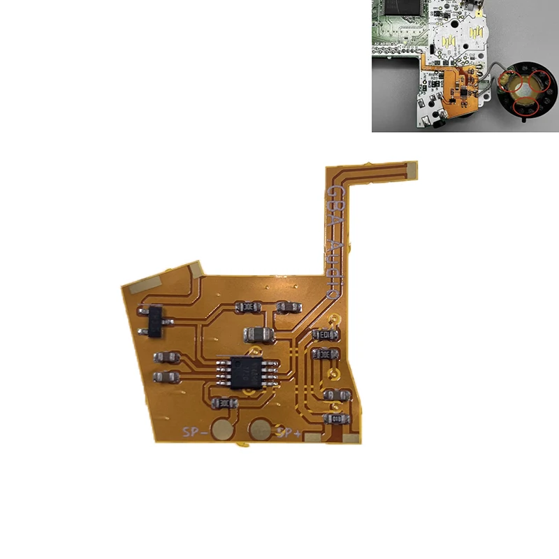 1-5PCS Sound Amp Low Power Digital Volume Amplifier Module For Gameboy Advance Color Pocket GBA GBC GBP Sound Amp