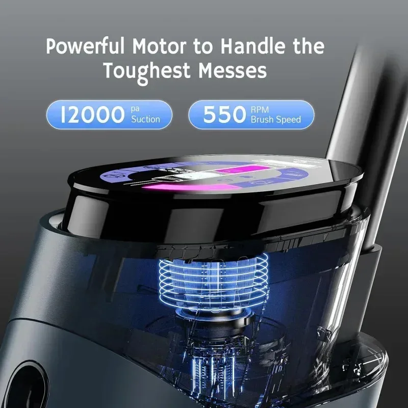 مكنسة كهربائية TGBFAIRTHEREAL VacTide الرطبة والجافة، V2 - Pro، Blue، Ali