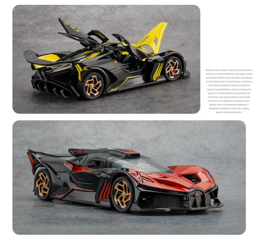 

Simulation 1:32 King of the Desert Supercar Fire Meteor Alloy Sports Car Model Decoration the Perfect Gift for Party & Festival