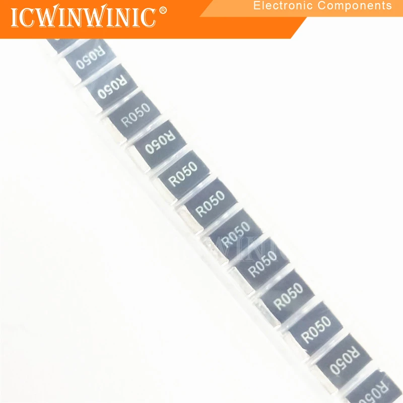 10piece 2512 chip resistor 1W 0.1 ohm/0.1R R100 1% accuracy R100