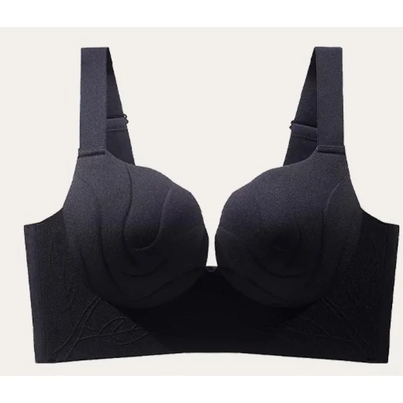 

Hot Soutien Gorge Grande Taille Femme Sans Couture Maintien Latéral Confort Été Anti Affaissement 34-44BCD Sports Bra Plus Size