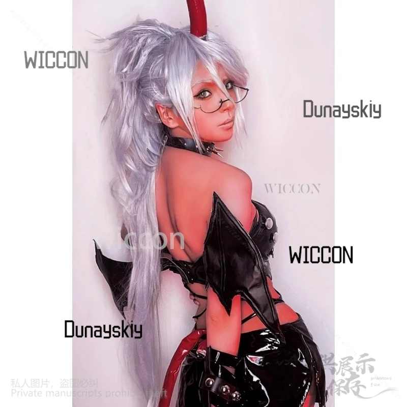 Shop1104345165 Store GARTERBELT play Kneesocks tume مثير PU ضيق ملهى ليلي الملكة براءات الاختراع والجلود شيطان الهالوين