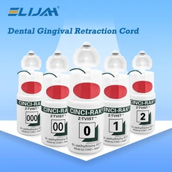 Denspay 3 Scatola Filo Dentale Usa E Getta Retrazione Gengivale Cavo di Gomma di Cotone Lavorato a Maglia Linea Formato 0 00 000 Dentista Strumenti Puliti Regali