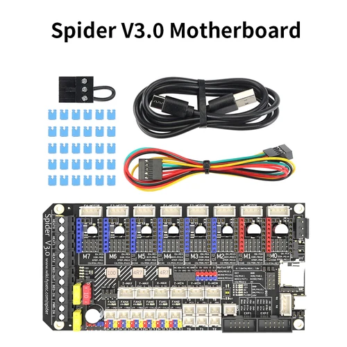 Imagen 2 del producto Placa base FYSETC Spider V3.0 de 32 bits, placa de Control STM32F446 con interfaz CAN para impresora 3D TMC2209 Voron 2,4 R2 Trident
