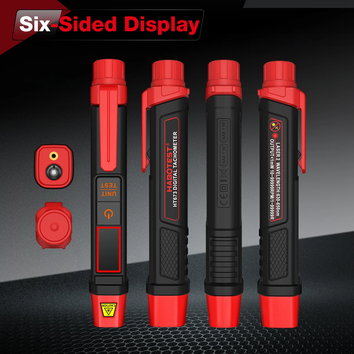 HABOTEST HT673 Pen Laser Tacho - đánh giá và giá Industrial Laser Tachometer