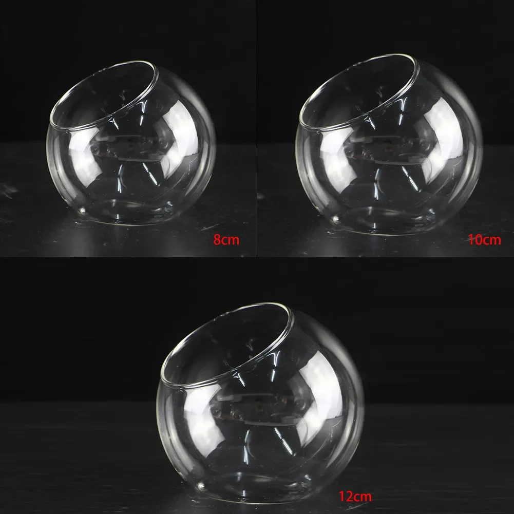 Sáng Tạo Trong Suốt Rõ Nét Bóng Lọ Thủy Tinh Bauble Bóng Micro Phong Cảnh Không Vật Có Terrarium Mọng Nước Treo Lọ Hoa Bình Chứa