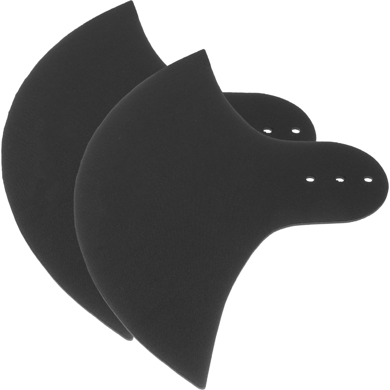 

2pcs Cymbal Pad Drum Mute Hi Hat Cymbals Accessory Black Practice Pads Cloth Rubber Replacement Muffler Silent