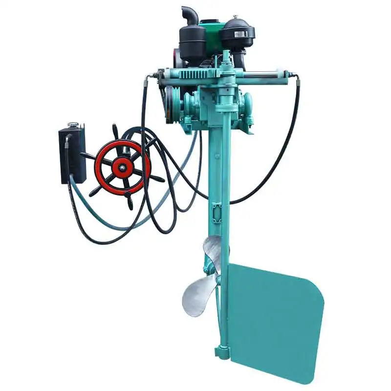 محرك ديزل مبرد بالماء بقدرة 28 حصان، محرك خارجي بحري هيدروليكي، مروحة محرك رباعي الأشواط