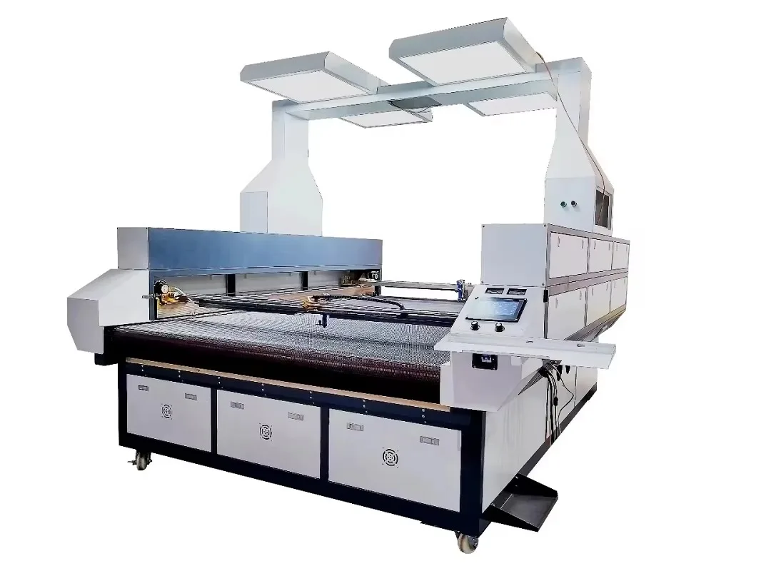 CE Certified 300w Jeans Denim  Marking Machine High Speed 3015 Fabric  Cutting Machine with Auto Feeding CCD
