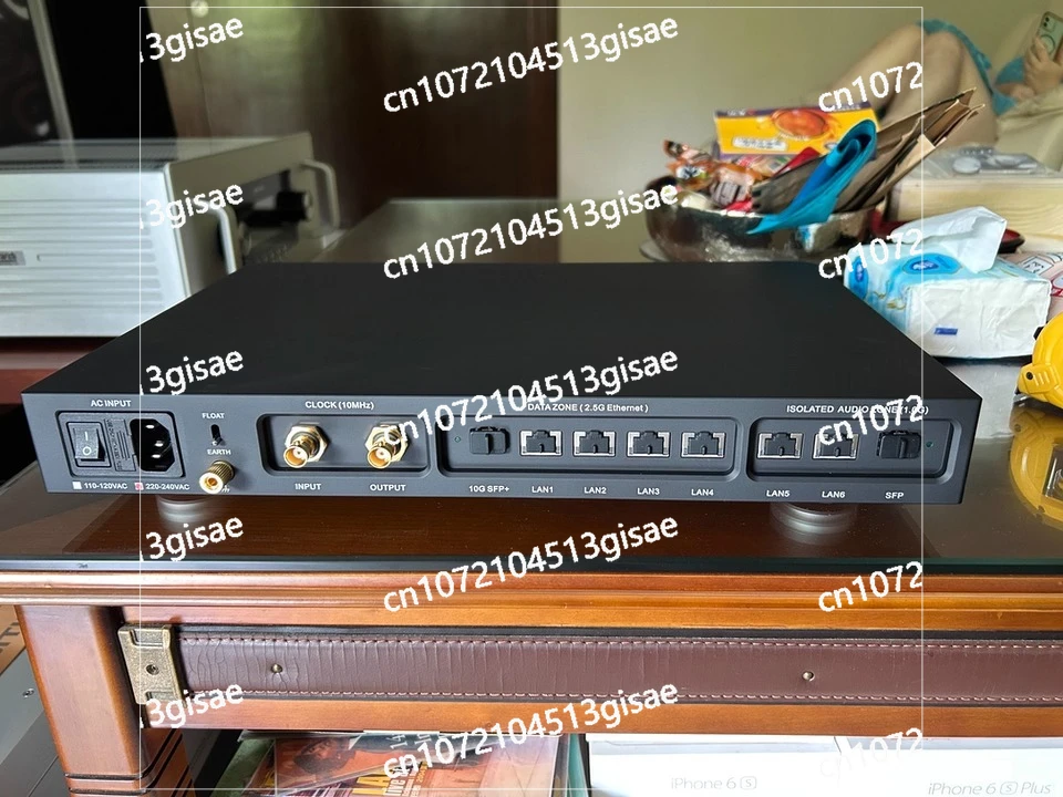 Flagship Audio HIFI Heating Switch 2.5G 10G Optically Isolated OCXO Clock Newly Launched LHY AUDIO AS8 Pro