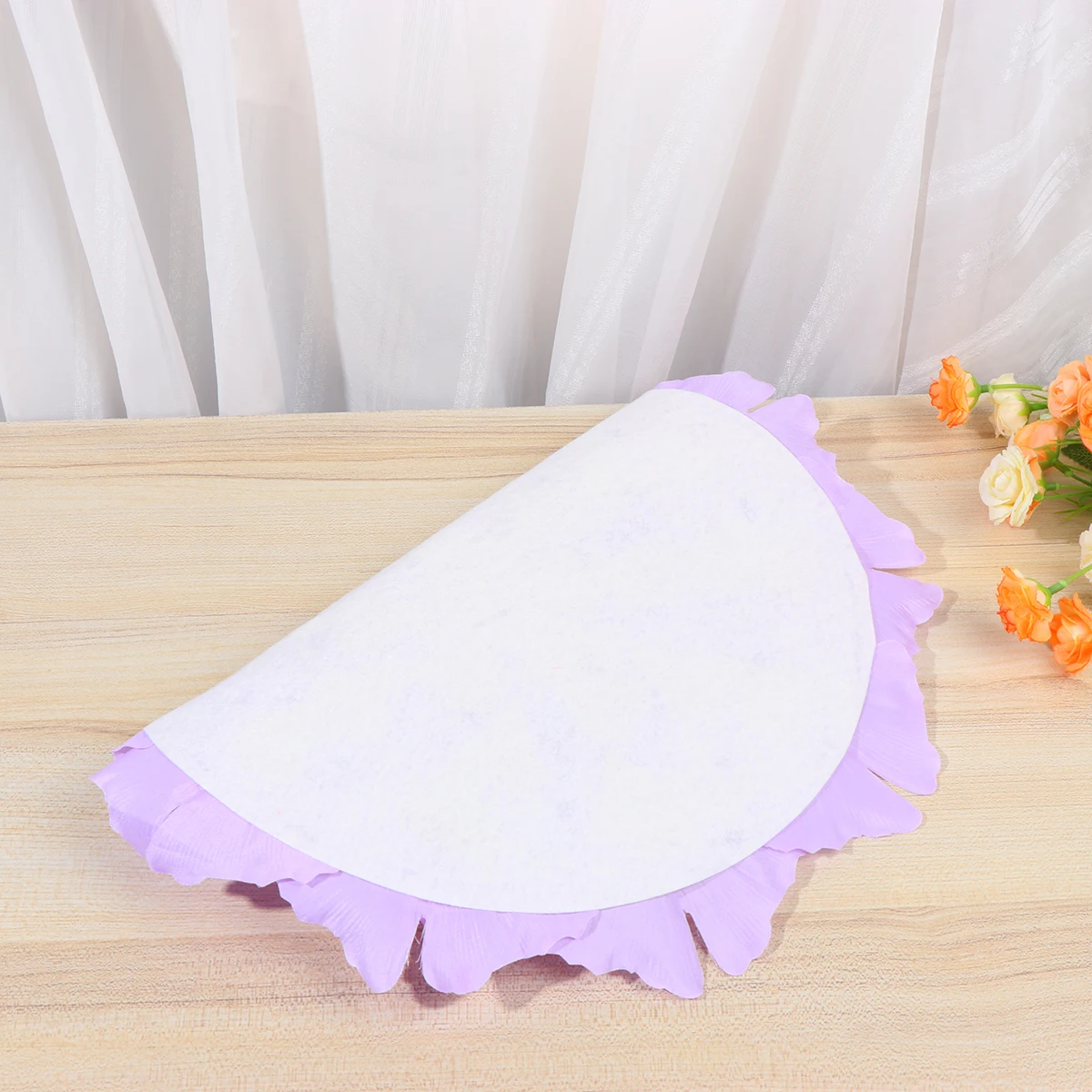 

Table Mat Chic Placemat Bowl Pad Dinner Mats Plate Simulation Flower Tableware Manual