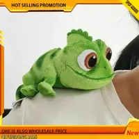 Pascal Rapunzel Chameleon Plush Dolls 15cm Pascal Stuffed Animals Plush Doll Pascal Rapunzel Shoulder Plush Toys Kids Gifts
