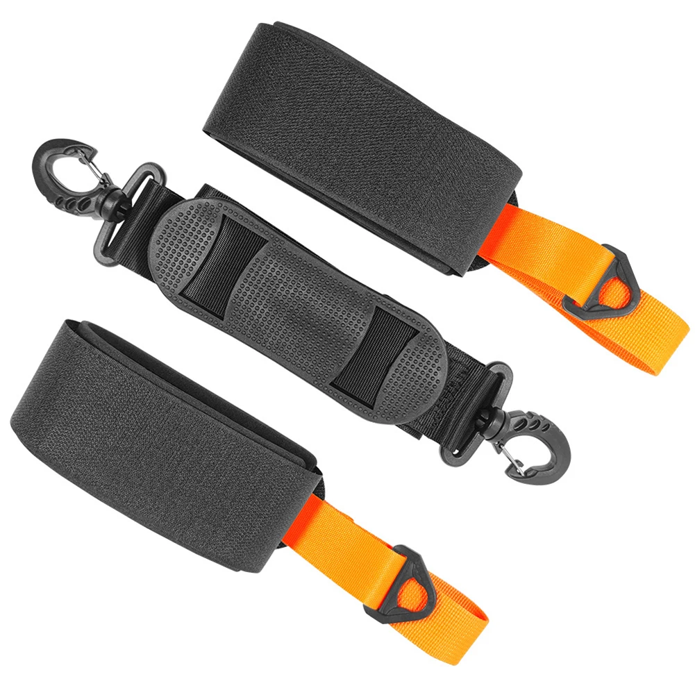 النايلون مع وسادة مضادة للانزلاق على الجليد الأشرطة المحمولة التزلج القطب حمل حزام على الجليد حماية القطب التعادل في الهواء الطلق إكسسوارات رياضية #5