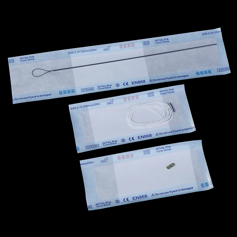 Sutura Animale veterinario Sutura chirurgica per animali domestici Pulsante nodo infila usa e getta per la riparazione dei legamenti della crociata degli animali domestici