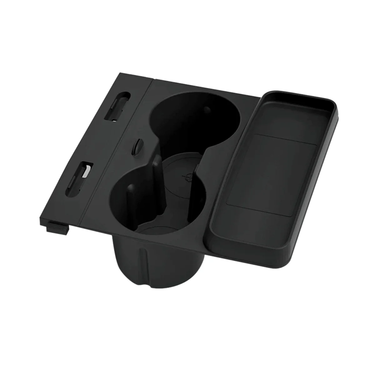 For Tesla Model Y Model 3 Multifunctional Water Cup Holder Central Control Storage Box Drinks Holder Tray Accessories