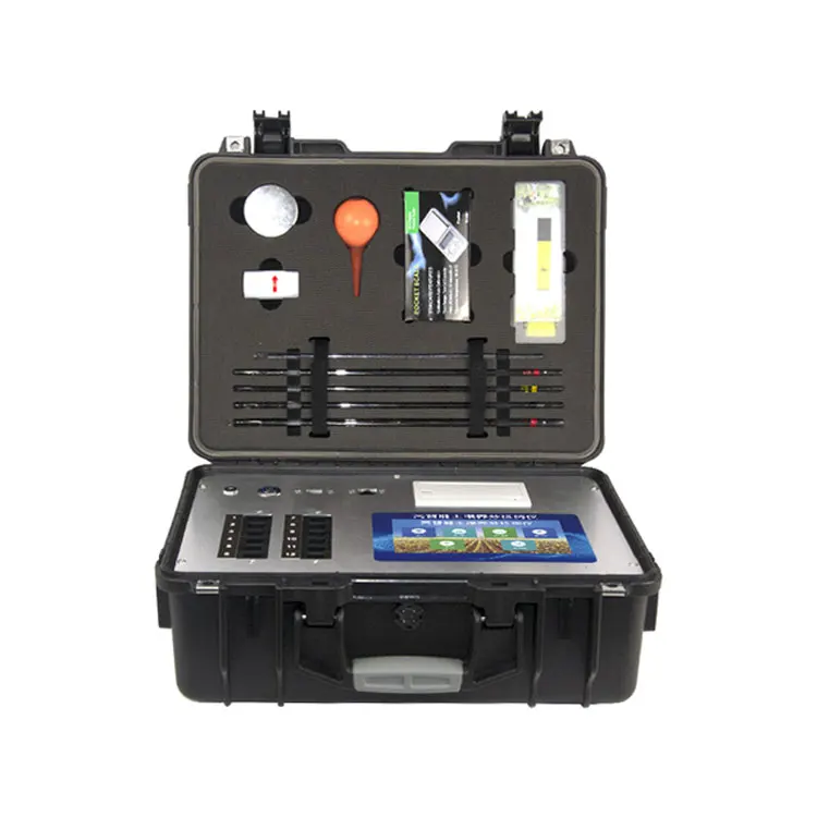 r Equipment Kit for Agriculture Fertilizer ManagementHigh Precision Soil pH Moisture Salt Carbon Analyzer Tester Detecto