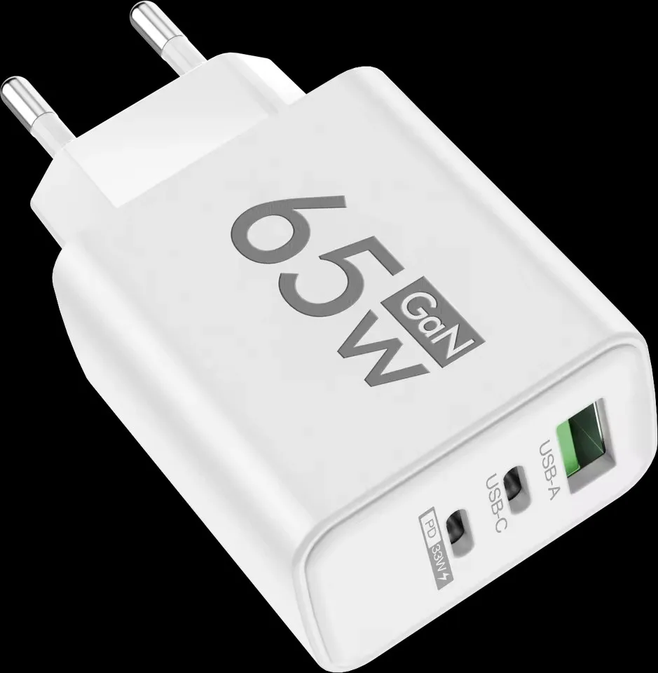 Total 65W Charger PD 3 Ports USB Charger QC 3.0 Phone Adapter For Samsung Xiaomi Huawei Wall Charge Adapter For Phone