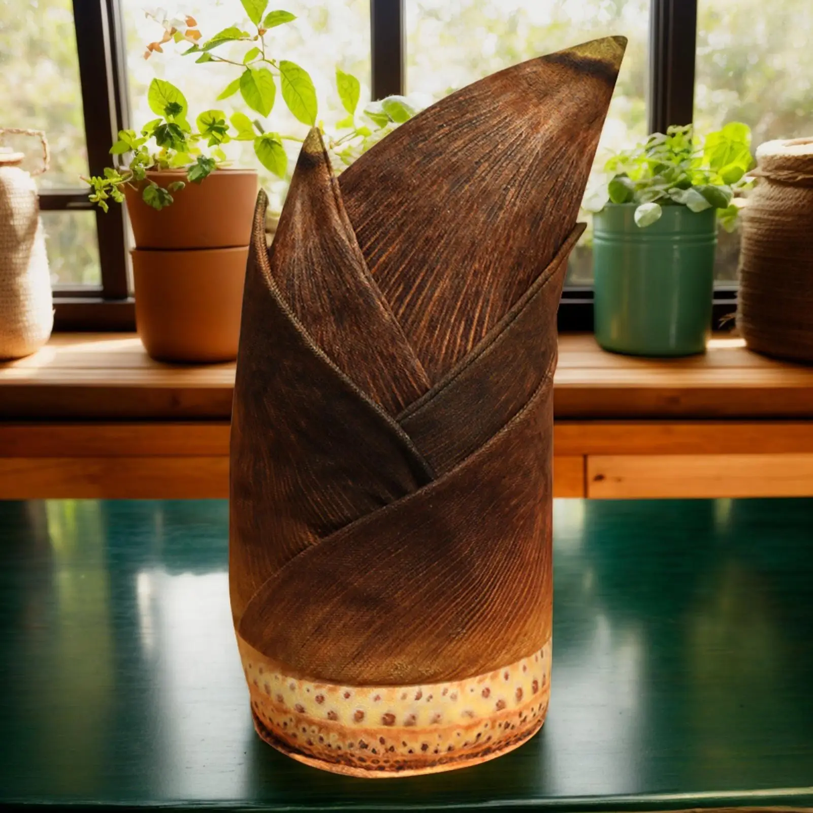 Stuffed Plants Throw Pillow Soft Couch Plush Plants Pillow Cushion Collectible Stuffed Model Home Decoration Sleep Companion For