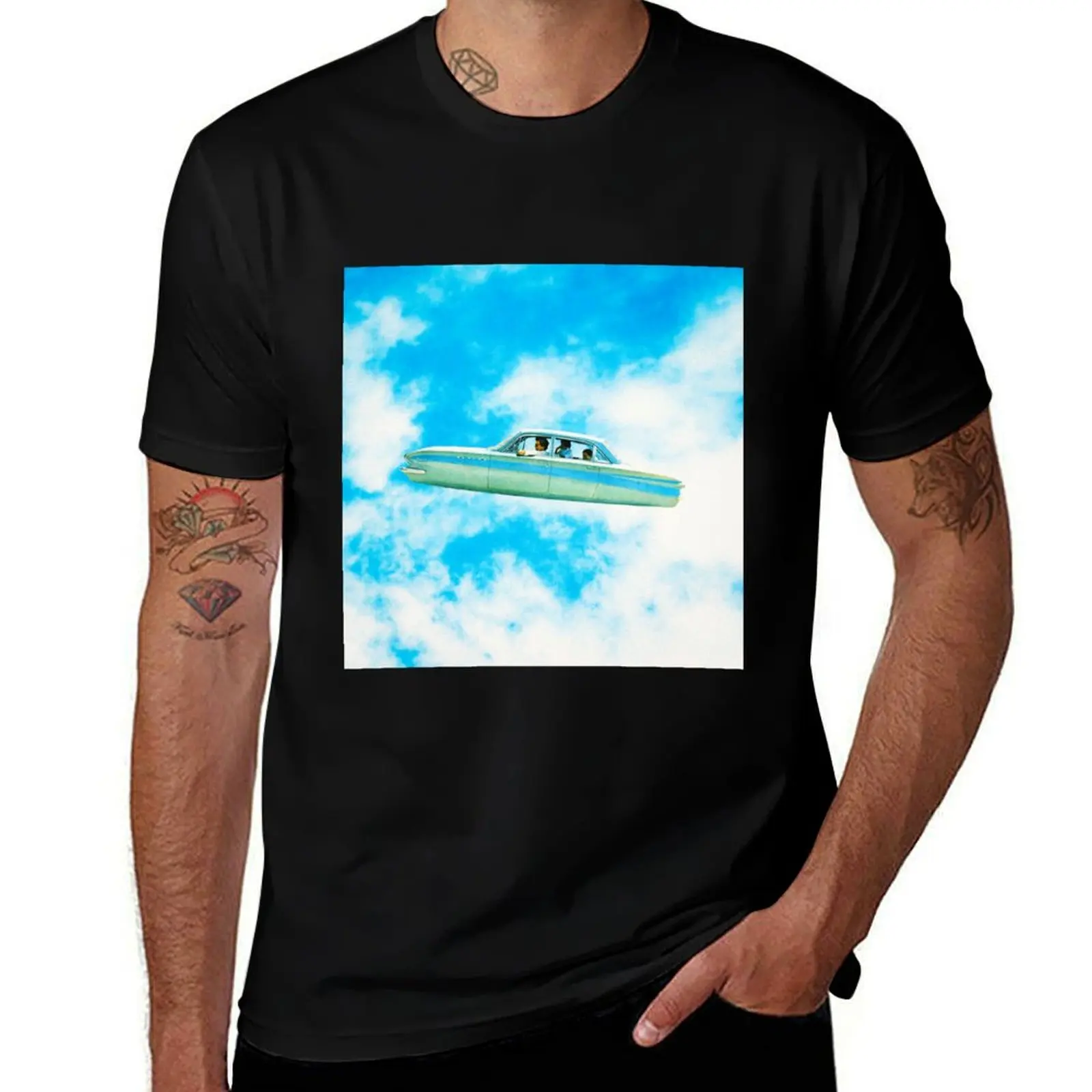 Driving Thru Clouds T-Shirt Lightweight Running T-Shirt