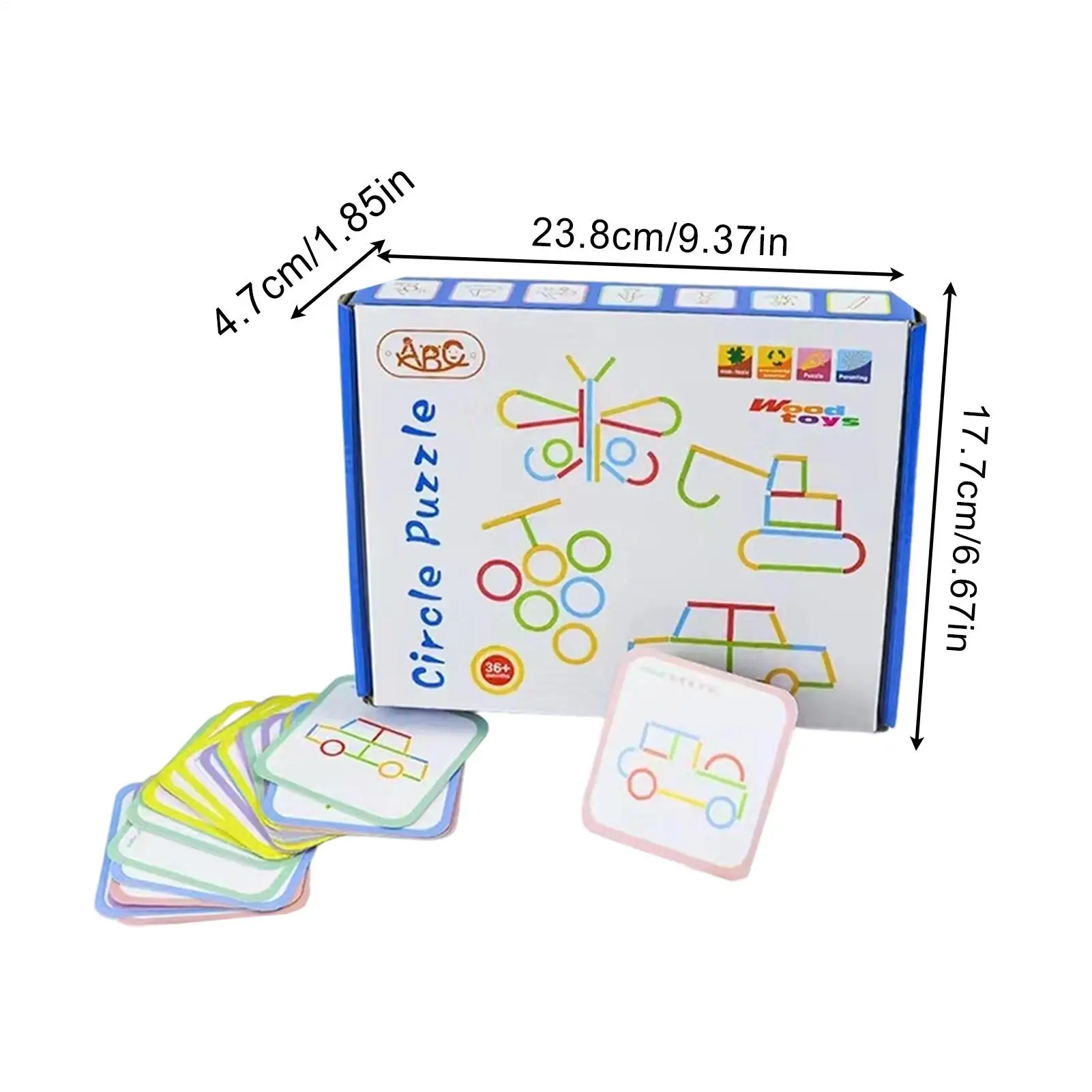 شكل لغز الجذعية شكل ألعاب تعليمية العصي الذكية أنشطة التعلم للأطفال بنين بنات السفر غرفة نوم المدرسة المنزلية