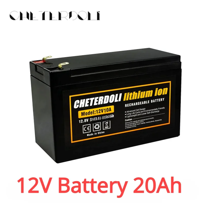 

18650 12V 20Ah 10Ah 8Ah 6Ah Lithium li-ion Rechargeable Battery Pack for Kids eElectric Cars toy Sprayer Scale Access Control