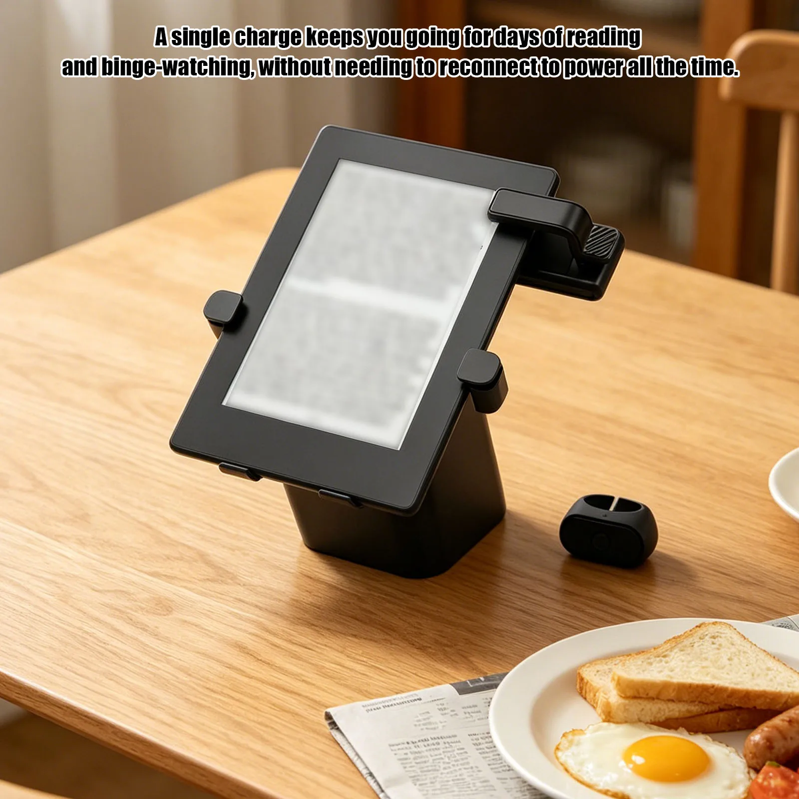 Remote Control Clicker for Kindle Accessories Wireless Clicker Type-C Rechargeable Anti-Slip for iPhone iPad Tablets E-Readers