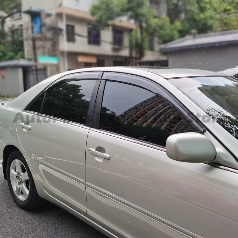 

Дефлекторы окон (ветровики) для Toyota Camry 2.4 / Camry 01-06, защита от дождя, аксессуары для автомобиля, накладки на окна