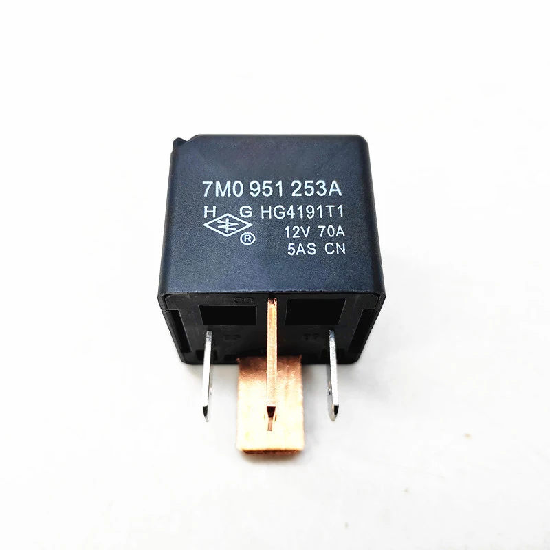 12V 70A 4Pin Relay 7M0951253A Car Fan Fuel Pump Relay For VW Audi Skoda SEAT 8E0951253 8D0951253 4H0951253 443951253J 191937503