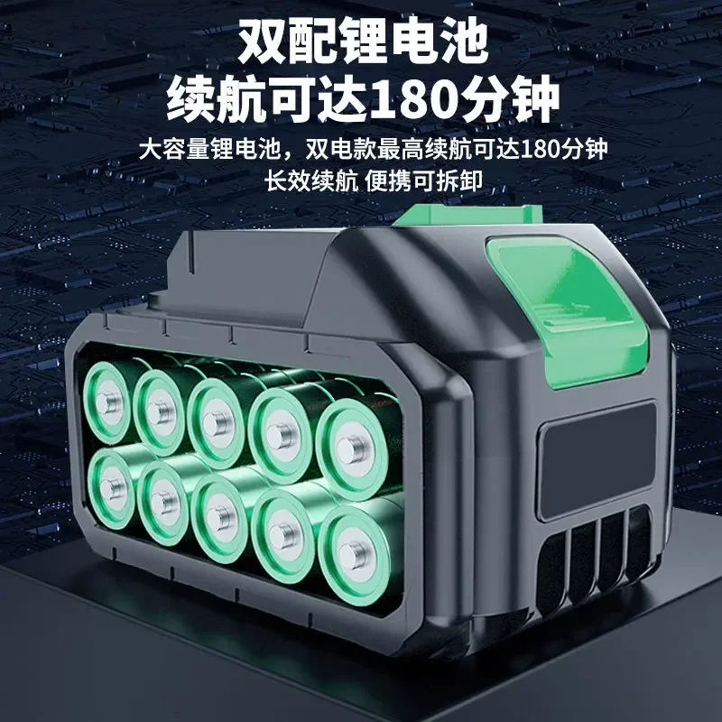 High-Power Portable Wireless Lithium-Ion Car Wash Machine Household High-Pressure Car Wash Water Gun