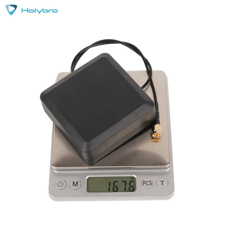 HolyBro Antenne patch a matrice verticale ad alta precisione (IP67) Strumento RC per montaggio GPS fisso in fibra di carbonio per gli appassionati di navigazione FPV